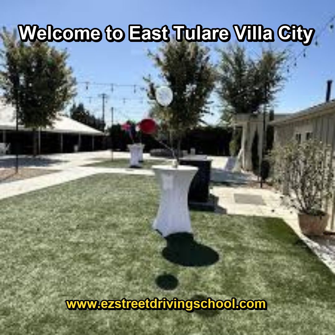 Driving Lessons in East Tulare Villa